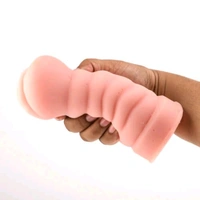 Pocket Pussy Vaginal Stroker­ Masturbators For Men  - Tan, Ultra soft silicone, Men