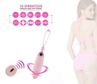 New Arrival  Secret Surprise 10 Function Wireless Love Egg Vibrator - Lavender Rose, Silicone