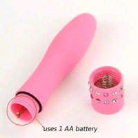 New Arrival  Power Play Bullet Vibrator - Pink Flamingo, Abs+ Silicone, 5 Inches