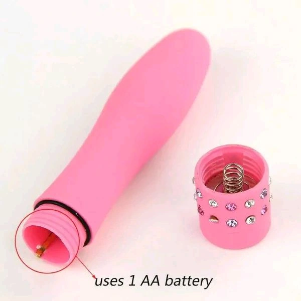 New Arrival  Power Play Bullet Vibrator - Pink Flamingo, Abs+ Silicone, 5 Inches