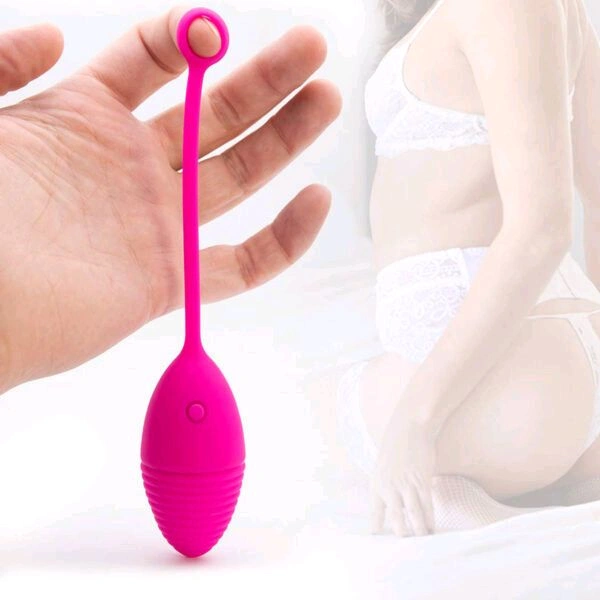 New Arrival  Dancing Fairy Egg Vibrator - Tickle Me Pink, Silicone