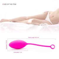 New Arrival  Dancing Fairy Egg Vibrator - Tickle Me Pink, Silicone