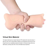 3 in One 3 in 1 3D Realistic Pocket Masturbator (Mouth+Vagina+Anal) - Cameo, High grade Soft Silicone, 7.08 inch× 3.14 Inch