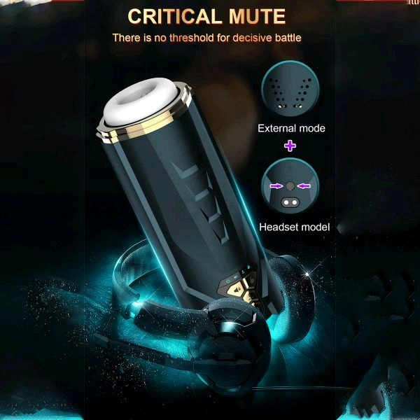 Christie Auto Telescopic Aircraft Cup Masturbator - Mine Shaft, Abs+ Silicone