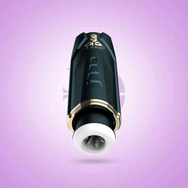 Christie Auto Telescopic Aircraft Cup Masturbator - Mine Shaft, Abs+ Silicone