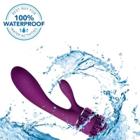 Powerful G-Spot Vibrator - High Grade Silicone, Purple, 5.2 Inches