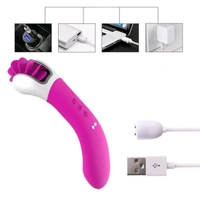 Tongue Licker Vibrator - Purple Pizzazz, Abs+ Silicone, 5.6 Inches