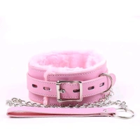 Bondage Kit for Couples  - Pink Lace, Leather+ Cotton+ Stainless Steel