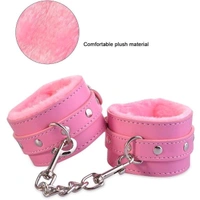 Bondage Kit for Couples  - Red, Leather+ Cotton+ Stainless Steel