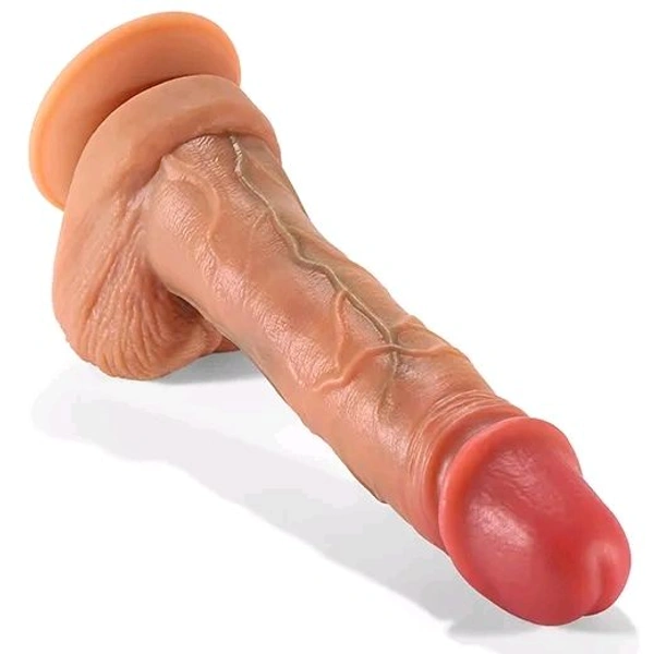 Liquid Realistic Dildo - 9 inches