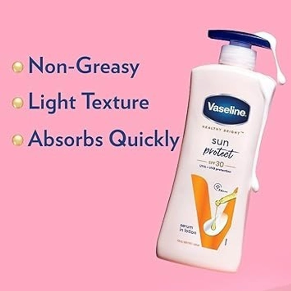Vaseline SUN POLLUTION SPF 30 MULTI VITAMIN BODY LOTION 0.399 G PACK OF 1  (0.398 ml)