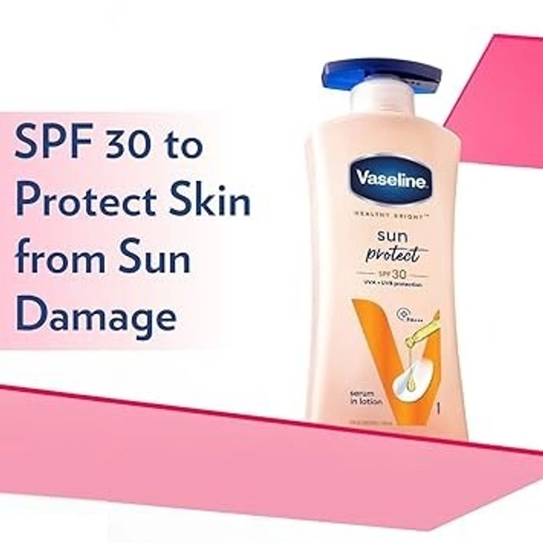 Vaseline SUN POLLUTION SPF 30 MULTI VITAMIN BODY LOTION 0.399 G PACK OF 1  (0.398 ml)