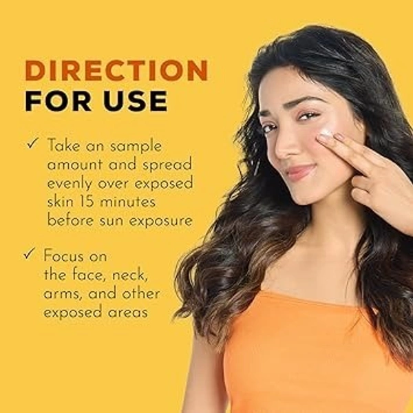 Joy Broad Spectrum SPF 30 Face & Body Sunscreen (120ml) | Sunblock & Anti Tan Sunscreen For Normal to Oily Skin | Lightweight, Non Greasy & Zero White Cast