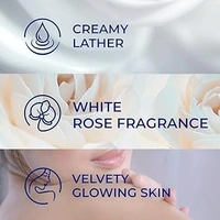 LUX International Creamy White Soap Bar, 125 g - 43 x 64 x 99 Millimeters