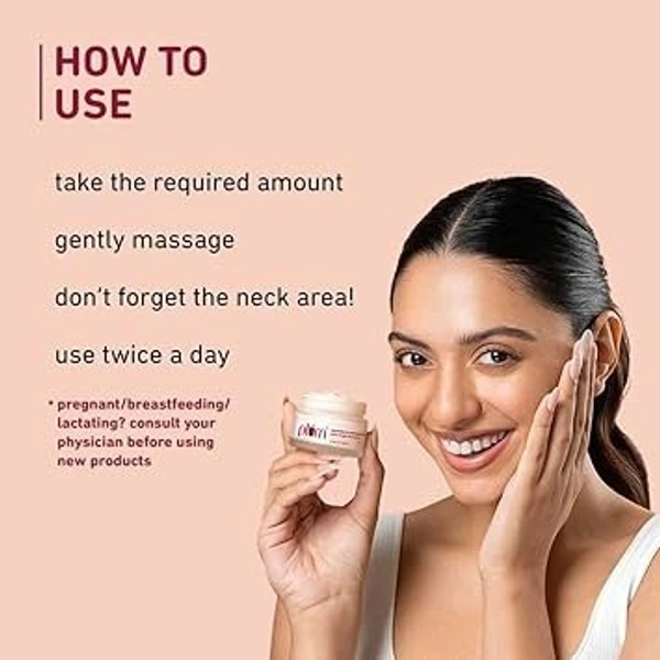 Plum Saffron & Kumkumadi Oil Daily Glow Bright Moisturizing Cream | Quick-Absorbing Day Cream to Brighten Skin, Enhance Glow | with SPF 35 for UVA/UVB Protection | All Skin Types | Women & Men | 50g