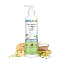 Mamaearth Rice Water Shampoo with Rice Water & Keratin For Damage Repair - 250 ml Reduces Split Ends | Prevents Breakage