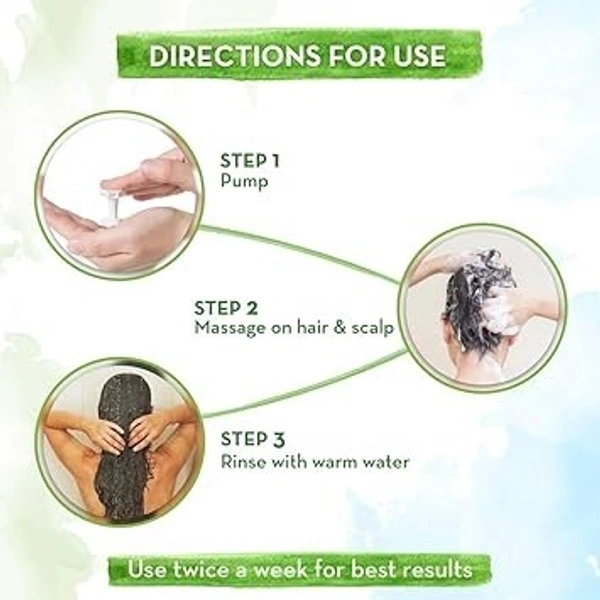 Mamaearth Rice Water Shampoo with Rice Water & Keratin For Damage Repair - 250 ml Reduces Split Ends | Prevents Breakage