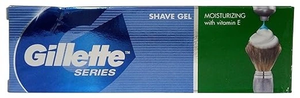 Gillette Shave Gel - Moisturizing With Vitamin E,