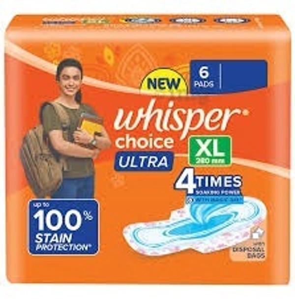 Whisper Choice Ultra (6 Count)