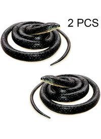TESLA FAKE SNAKE  FOR Fun ANY MORE Rubber Snake Pack Of 2