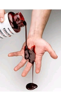 TESLA BLOOD FAKE BLOOD SAME AS REAL. Only Us8ng For Videos &Dramas .No Harmfull. Fake Blood Energy 