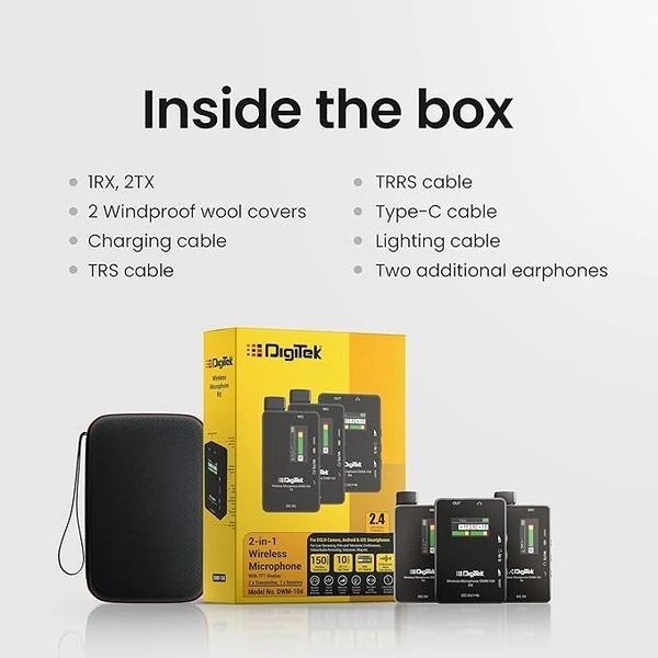 DIGITEK DWM-104 Camera Microphone