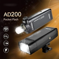 godox GODOX AD 200 Pocket Flash, Black