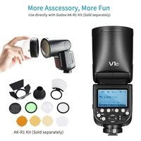 GODOX Godox V1-C V1 Li-on TTL On-Camera Round Flash Speedlight Compatible with Canon
