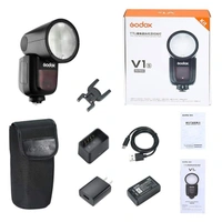 GODOX Godox V1-S Round Head Camera Flash Speedlite Flash for Sony DSLR Camera