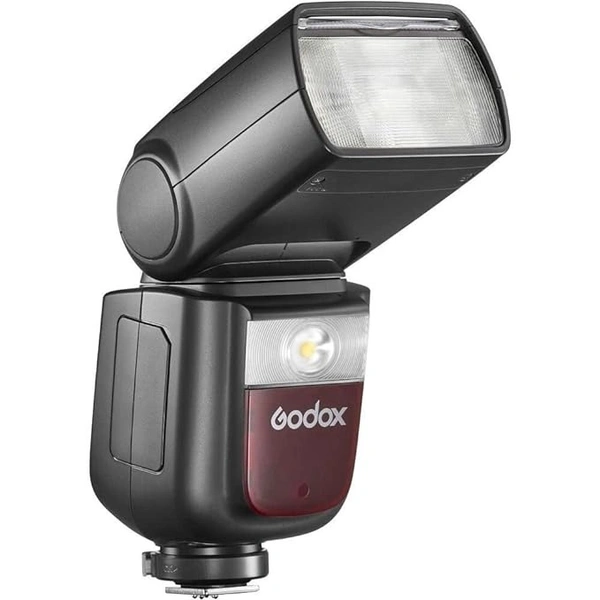 GODOX Ving V860IIIS Speedlight, 76Ws 2.4G HSS Camera Flash, 7.2V/2600mAh Li-ion Battery, 0.01-1.5s Recycle Time, 10 Levels LED Modeling Lamp, for Sony Camera, W/Locking System, Black