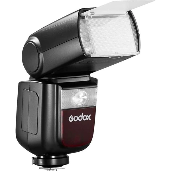 GODOX Ving V860IIIS Speedlight, 76Ws 2.4G HSS Camera Flash, 7.2V/2600mAh Li-ion Battery, 0.01-1.5s Recycle Time, 10 Levels LED Modeling Lamp, for Sony Camera, W/Locking System, Black