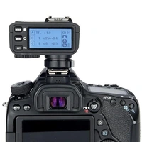 GODOX Godox X2T-C TTL Wireless Flash Trigger for Canon, Bluetooth Connection, 1/8000s HSS, TCM Function, 5 Separate Group Buttons, Relocated Control-Wheel, Hotshoe Locking, AF Assist Light