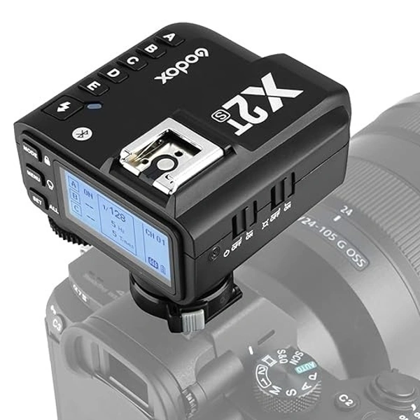 GODOX Godox X2T-S TTL Wireless Flash Trigger for Sony, Bluetooth Connection, 1/8000s HSS, TCM Function, 5 Separate Group Buttons, Relocated Control-Wheel, New Hotshoe Locking, New AF Assist Light