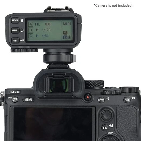 GODOX Godox X2T-S TTL Wireless Flash Trigger for Sony, Bluetooth Connection, 1/8000s HSS, TCM Function, 5 Separate Group Buttons, Relocated Control-Wheel, New Hotshoe Locking, New AF Assist Light