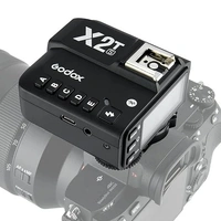 GODOX Godox X2T-S TTL Wireless Flash Trigger for Sony, Bluetooth Connection, 1/8000s HSS, TCM Function, 5 Separate Group Buttons, Relocated Control-Wheel, New Hotshoe Locking, New AF Assist Light