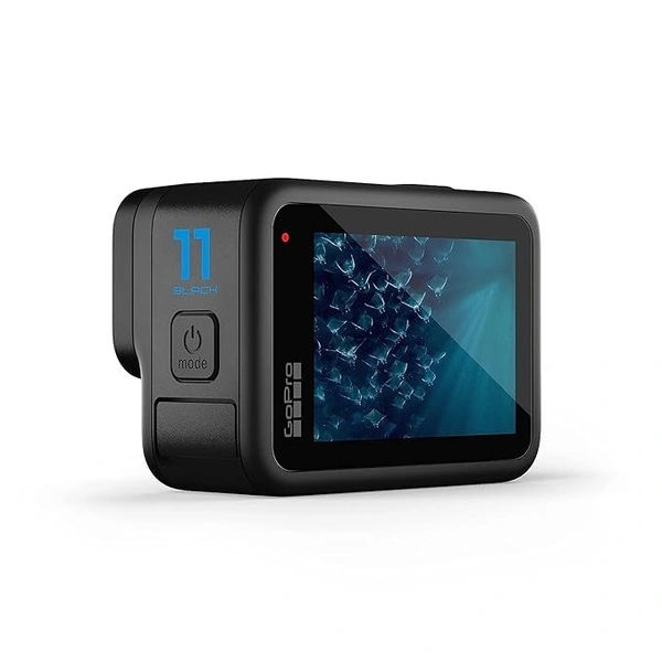 GOPRO GoPro HERO11 Waterproof Action Camera with Front & Rear LCD Screens, 5.3K60 Ultra HD Video, HyperSmooth 5.0,1080p Live Streaming