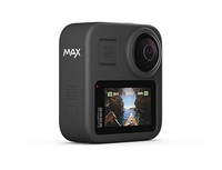 GOPRO GoPro MAX 360 Action Camera (Waterproof + Stabilization) with Touch Screen Spherical 5.6K30 HD Video 16.6MP 360 Photos 1080p Live Streaming Stabilization