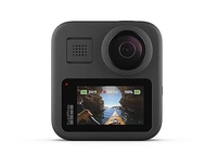 GOPRO GoPro MAX 360 Action Camera (Waterproof + Stabilization) with Touch Screen Spherical 5.6K30 HD Video 16.6MP 360 Photos 1080p Live Streaming Stabilization