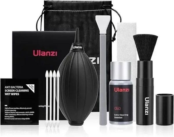 HIFFIN ULANZI Camera Cleaning Kit 9-in-1 Lens Cleaner Professional DSLR Clean Accessories Sony Canon Nikon