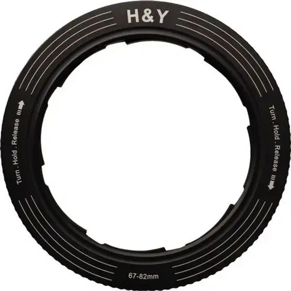 H&Y Filters REVORING 67-82mm Variable Adapter for 82mm Filters
