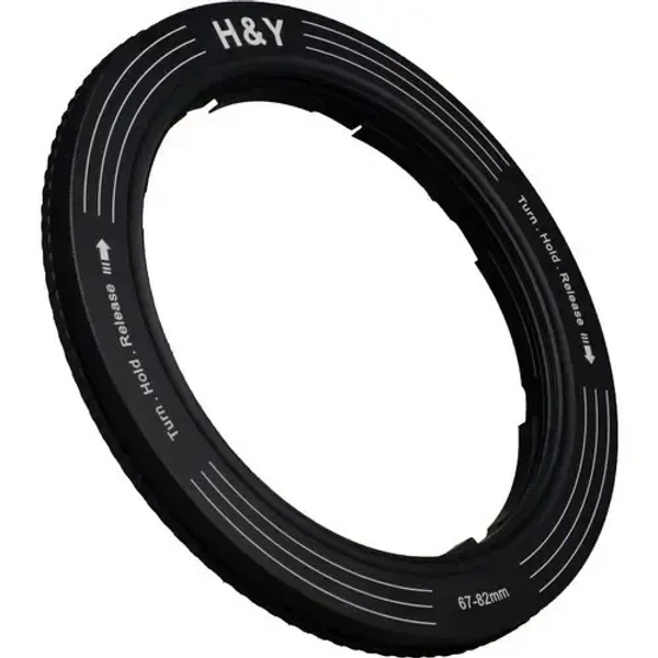 H&Y Filters REVORING 67-82mm Variable Adapter for 82mm Filters