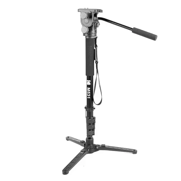 KODAK M531 Monopod with Support Foot, 32mm Strong Aluminum Tube Monopod, Black