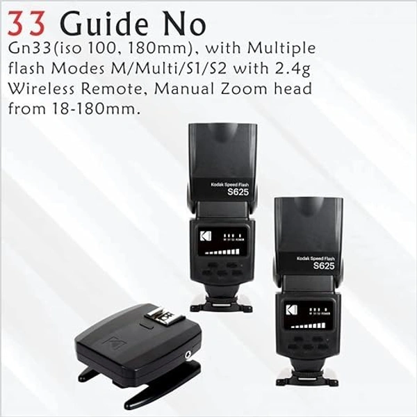 KODAK S625 For Camera With Trigger Speed Flash