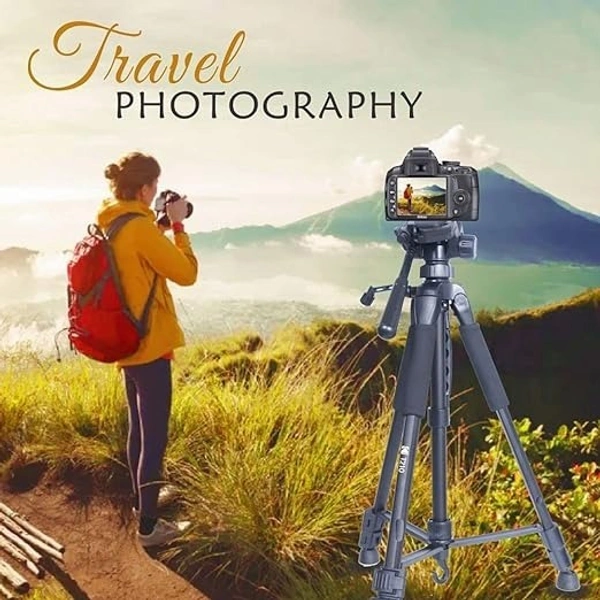 KODAK T210 150cm Three Way Pan Movement Tripod  (Black, Supports Up to 3500 g)