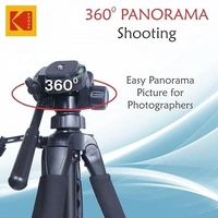 KODAK T210 150cm Three Way Pan Movement Tripod  (Black, Supports Up to 3500 g)