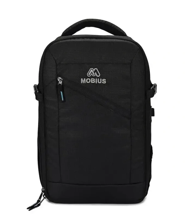 MOBIUS Clicker Backpack 100% Waterproof DSLR Backpack Camera Bag with Rain Cover DSLR Camera with Lens 18-135mm Lens -3 Nos Ef 70 200 50mm 85mm laptop Flash Charger and Monopod