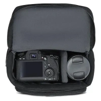 MOBIUS Everyday DSLR/SLR Sling Bag for Camera with Rain Cover|100% Waterproof Bag with Adjustable Shoulder Strap Suitable for DSLR Camera with Lens and One Extra Lens