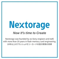 Nextorage 128GB UHS-II V60 SDXC Memory Card Max Read Speed 280MB/s Max Write Speed 100MB/s (F2SE Series)