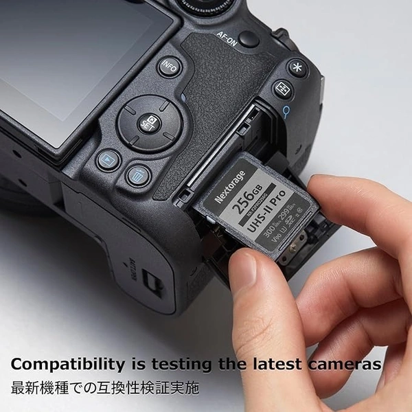 Nextorage Japan Ultra Fast v90 UHS-II SD Card 64GB max Write Speed 299MB/s (SDXC UHS2 Memory Card NX-F2PRO)