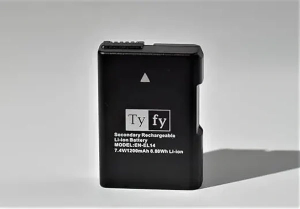 Tyfy Enel 14 (Nikon) Battery 1030 mah Compatible with Nikon Digital Cameras | D3100, D3200, D3300, D3400, D3500, D5100, D5200, D5300, D5500, D5600 | Coolpix P7000, P7100, P7200, P7700, P7800, Df